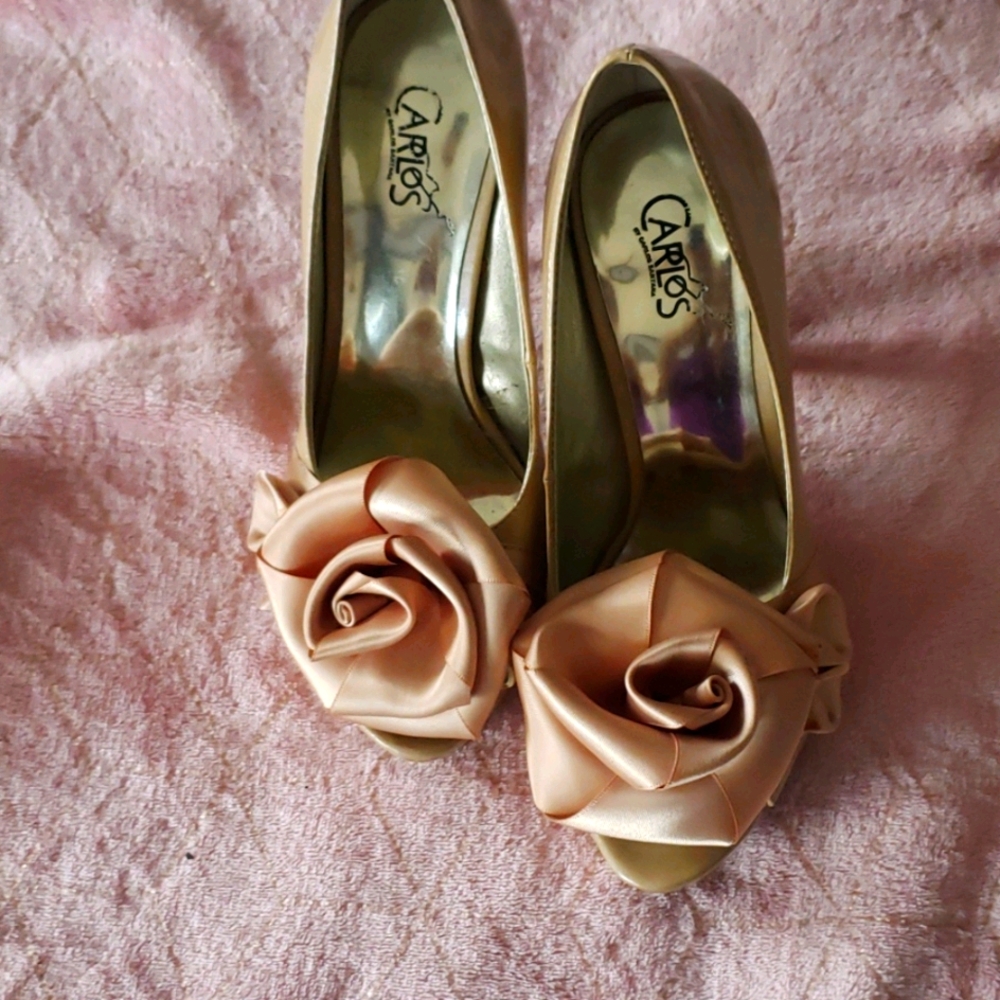 Carlos Santana Tan Stiletto